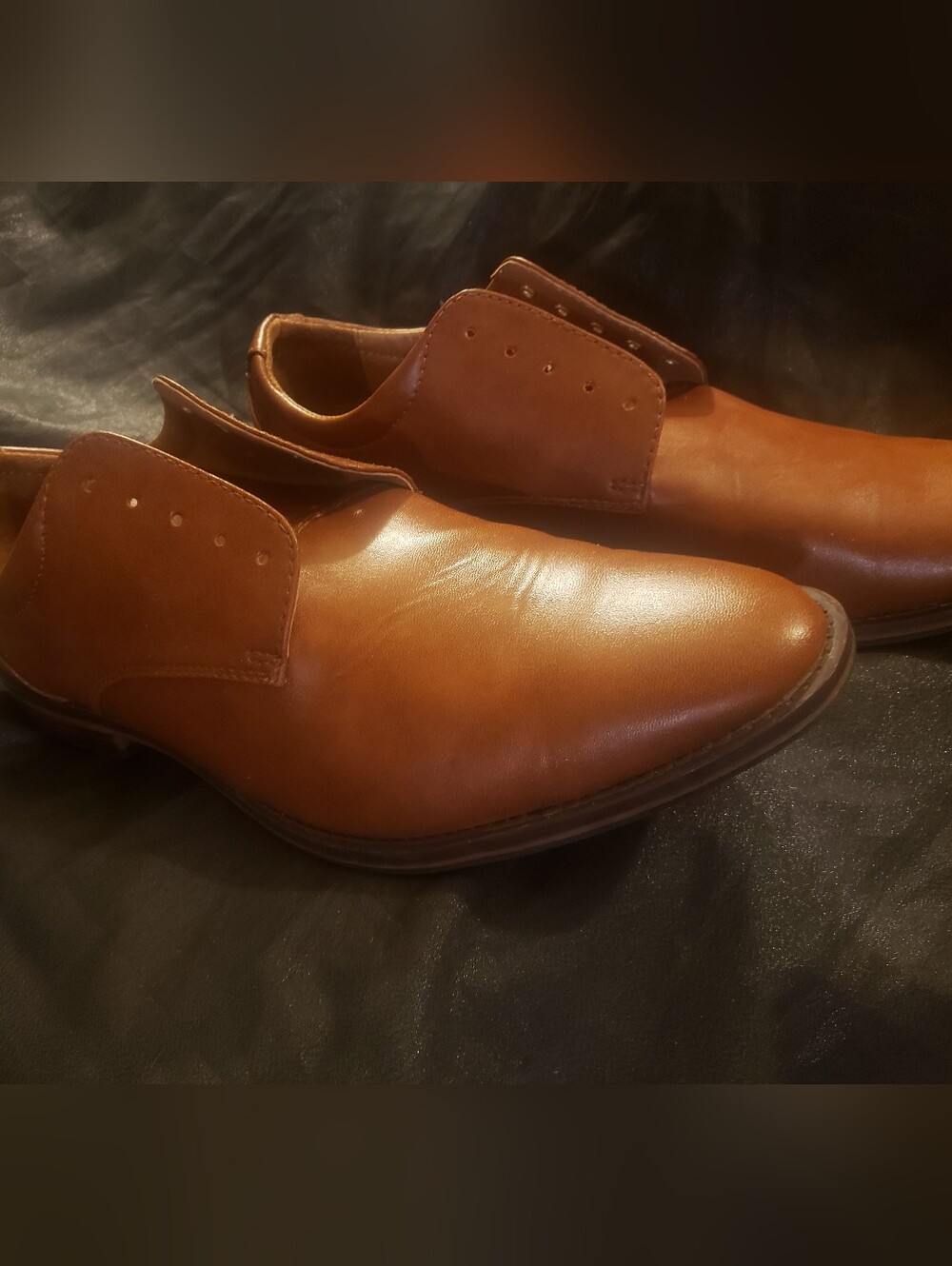 SO SHARP Goodfellow and Co. Target Mens Brown Oxford Dress Shoes Size 10.5 NWOT​